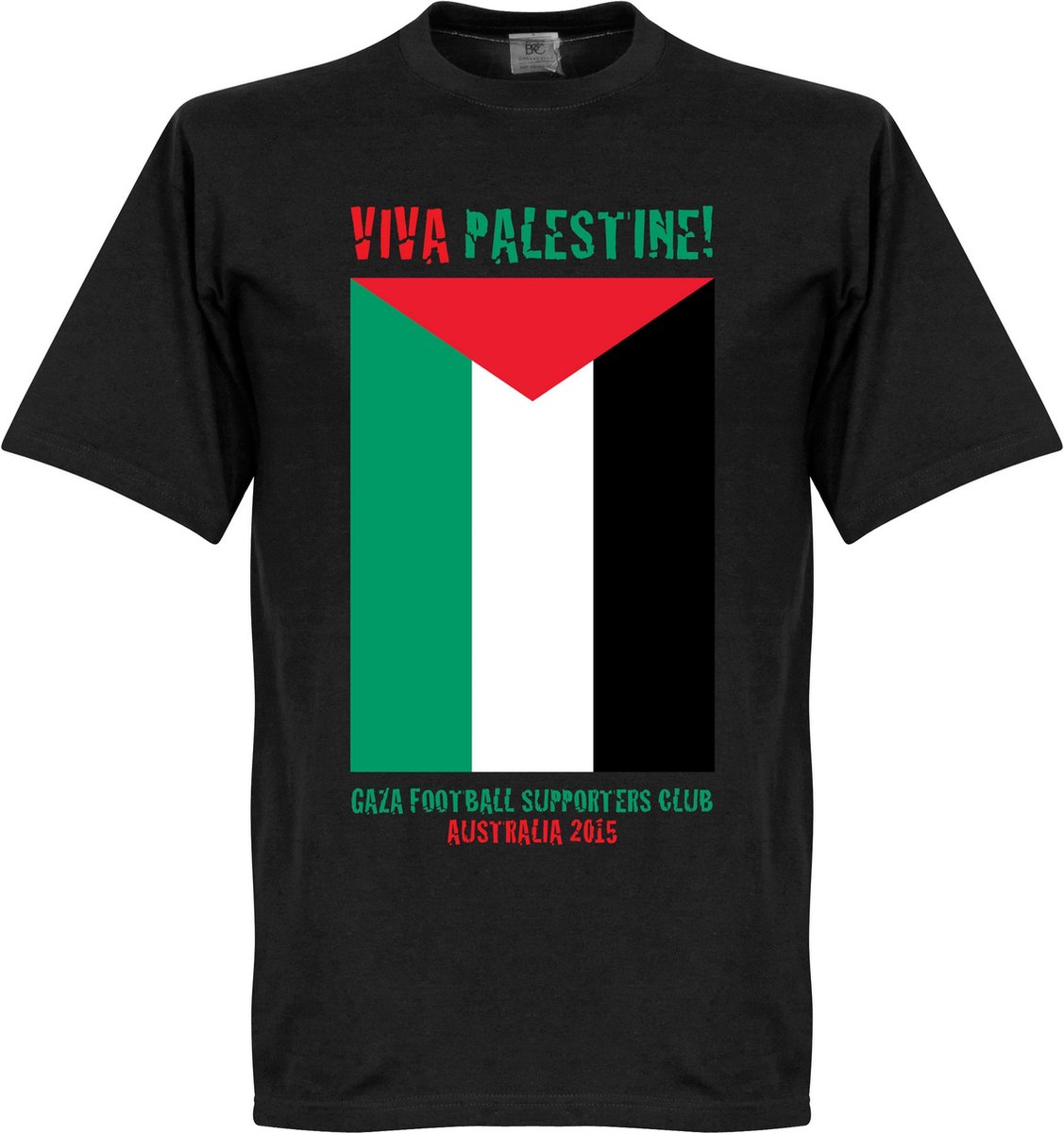 1127x1200-92 Viva Palestina T-Shirt - XXL - Afbeelding 1