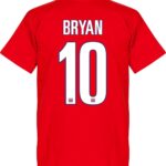 Costa Rica Bryan Team T-Shirt - Rood - XXL
