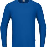 Jako Organic T-Shirt Met Lange Mouwen - Royal | Maat: M