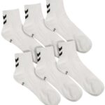 Hummel Chevron Korte Sokken 3 Paren Wit EU 41-45 Man,Vrouw
