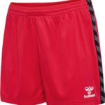 Hummel Damen Shorts Hmlauthentic Pl Shorts Woman True Red-M
