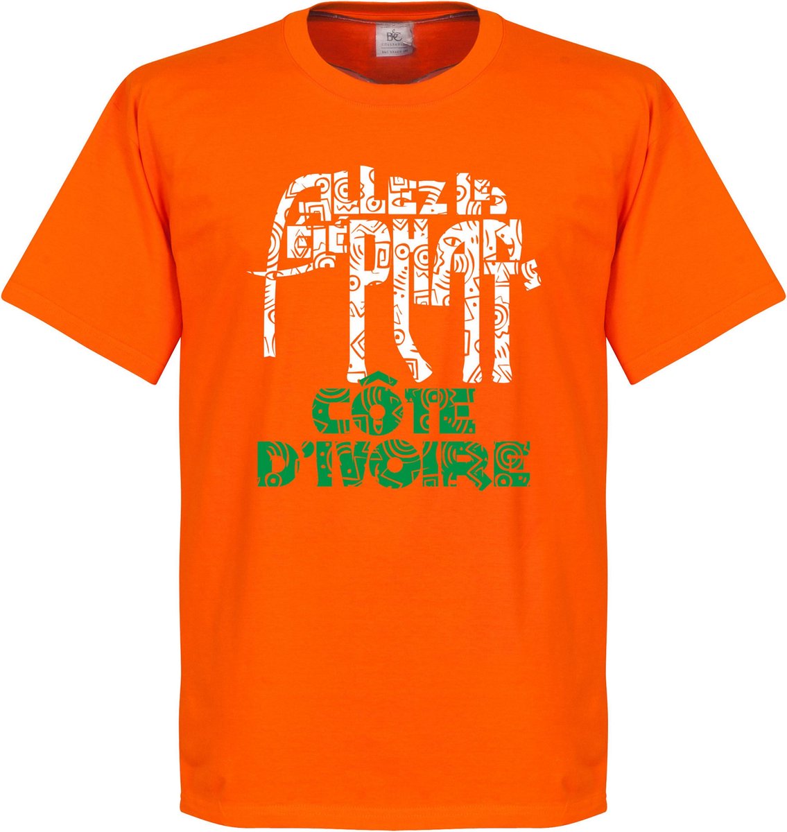 1135x1200-35 Ivoorkust Allez Les Elephants T-Shirt - S - Afbeelding 1