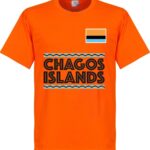 Chagos Islands Team T-Shirt - Oranje - XXXL