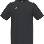 Erima Cmpt 3 Wings T-Shirt Kinderen - Zwart / Wit | Maat: 128