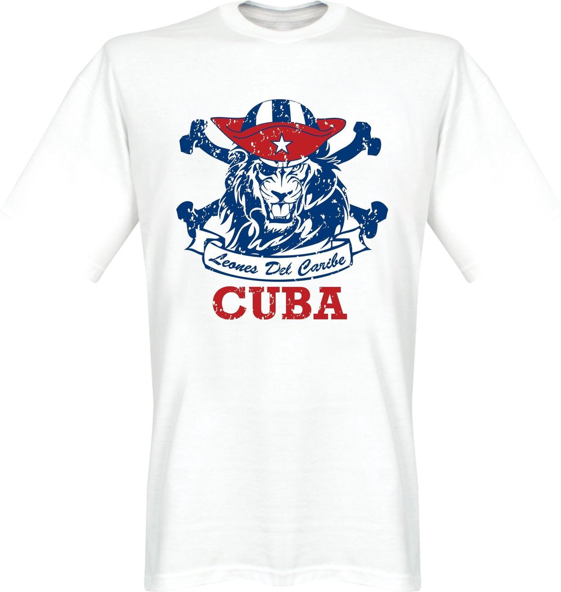 1137x1200-4 Cuba Leones Del Caribe T-shirt - M - Afbeelding 1