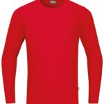 Jako Organic T-Shirt Met Lange Mouwen - Rood | Maat: S