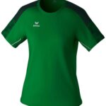 Erima Evo Star T-Shirt Dames - Groen | Maat: 40