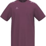 Erima Cmpt 3 Wings T-Shirt Heren - Burgundy / Lavender | Maat: S
