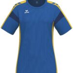 Erima Celebrate 125 T-Shirt Dames - New Royal / Geel | Maat: 42