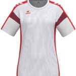 Erima Celebrate 125 T-Shirt Dames - Wit / Rood | Maat: 34