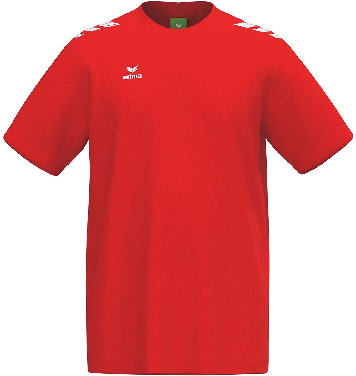 1138x1200-50 Erima Cmpt 3 Wings T-Shirt Heren - Rood / Wit | Maat: L - Afbeelding 1