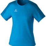 Erima Evo Star T-Shirt Dames - Lichtblauw / Mykonos | Maat: 42