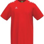Erima Cmpt 3 Wings T-Shirt Kinderen - Rood / Wit | Maat: 152