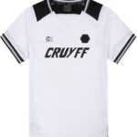 Cruyff Sport T-Shirt Wit/Zwart – Shirt Unisex - Voetbal - Maat 140