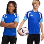 adidas T-shirt Kinderen Tiro 26 Competition Training Blauw-Hemelsblauw - Maat 140cm
