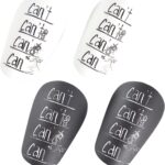 Mini Scheenbeschermers Voetbal (2 Paar) - Compact & Personaliseerbaar - Botsingsbescherming
