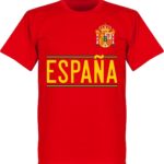 Spanje Team T-Shirt 2020-2021 - Rood - M