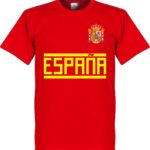Spanje Team T-Shirt - Rood - XXXL