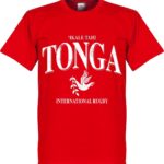 Tonga Rugby T-Shirt - Rood - XL