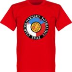 Tsjechoslowakije Logo T-Shirt - Rood - XXL