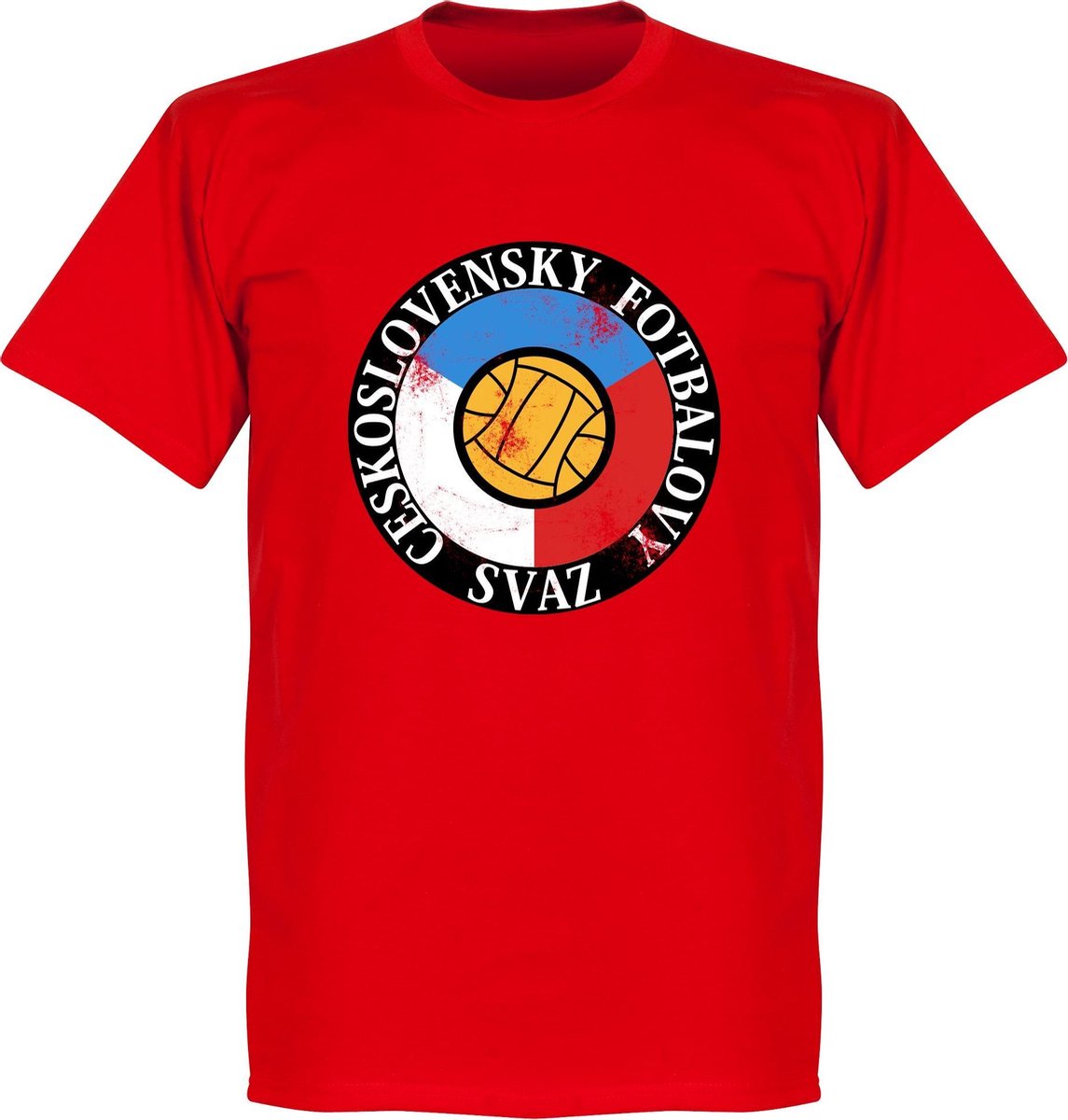 1145x1200-144 Tsjechoslowakije Logo T-Shirt - Rood - XXL - Afbeelding 1