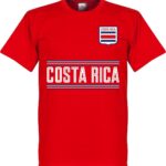 Costa Rica Team T-Shirt - Rood - XXXL