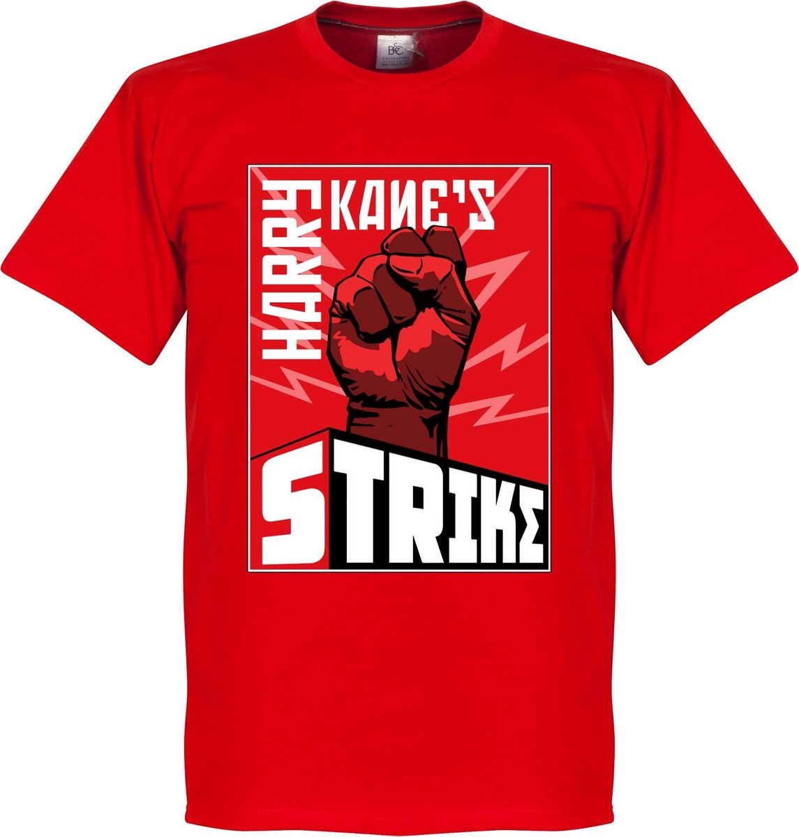 1145x1200-176 Harry Kane's Strike T-Shirt - Rood - XXXL - Afbeelding 1
