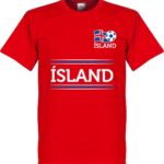 Ijsland Keeper Team T-Shirt - Rood - M