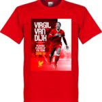 Virgil van Dijk Player of the Year T-Shirt - Rood - S