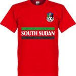 Zuid Soedan Team T-Shirt - Rood - XXL
