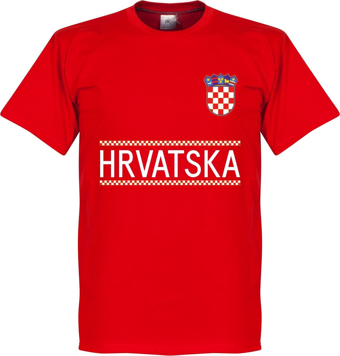 1145x1200-6 Kroatië Team T-Shirt - Rood - M - Afbeelding 1