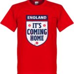 It's Coming Home England T-Shirt - Kinderen - Rood - 116
