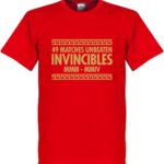 The Invincibles 49 Unbeaten Arsenal T-Shirt - M