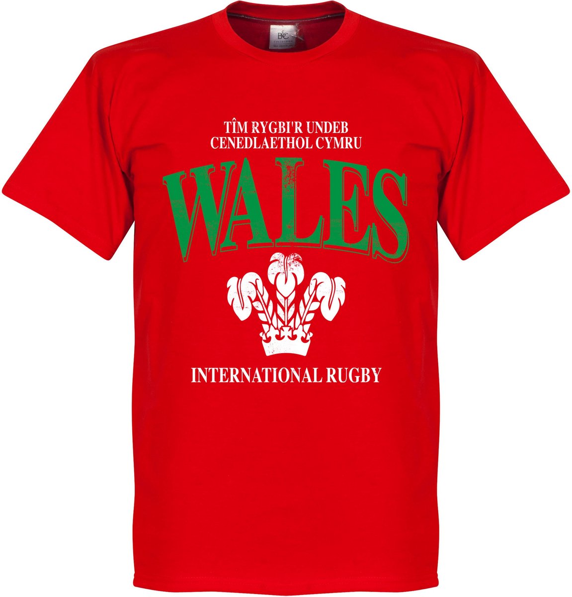 1151x1200-62 Wales Rugby T-Shirt - Rood - Kinderen - 92/98 - Afbeelding 1