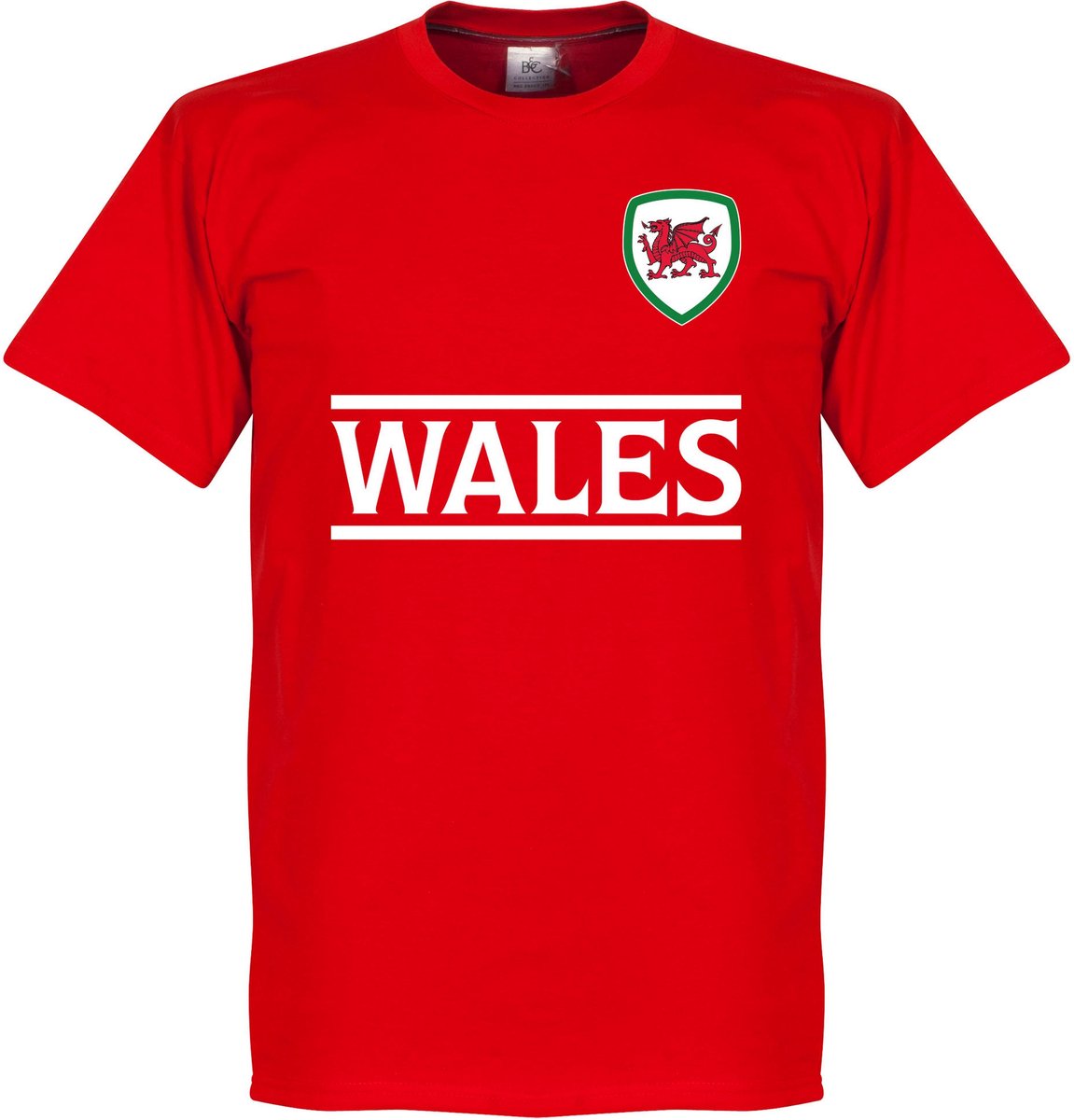 1151x1200-71 Wales Team T-Shirt - Rood - XS - Afbeelding 1