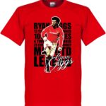 Ryan Giggs Legend T-Shirt - Rood - XS