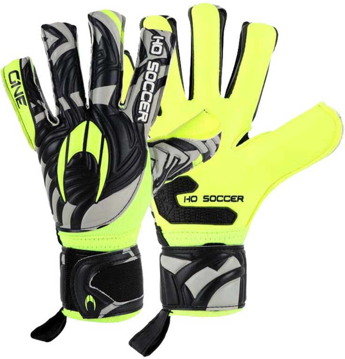 1152x1200-11 Ho Soccer One Ng Ring Keepershandschoenen Geel 7.5 - Afbeelding 1