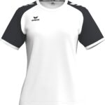 Erima Wings Shirt Korte Mouw Dames - Wit / Zwart | Maat: 34
