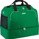 Jako Classico (Senior) Sporttas Met Bodemvak - Sportgroen | Maat: SR