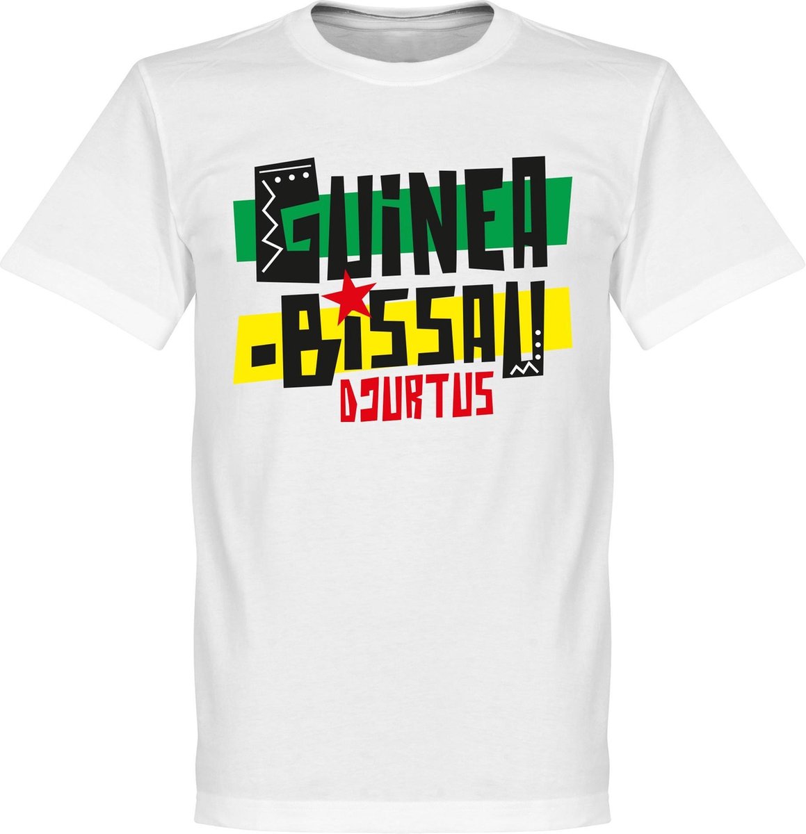 1159x1200-1002 Guinea Bissau Fan T-Shirt - 5XL - Afbeelding 1