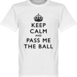 Keep Calm And Pass Me The Ball T-Shirt - S