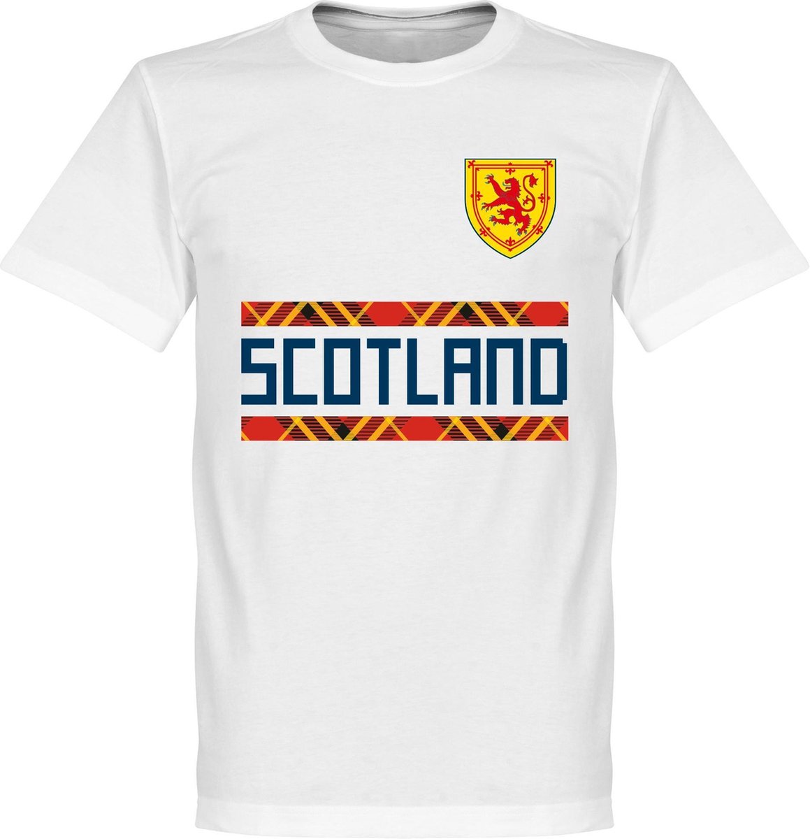 1159x1200-1021 Schotland Team T-Shirt - Wit - XXXXL - Afbeelding 1