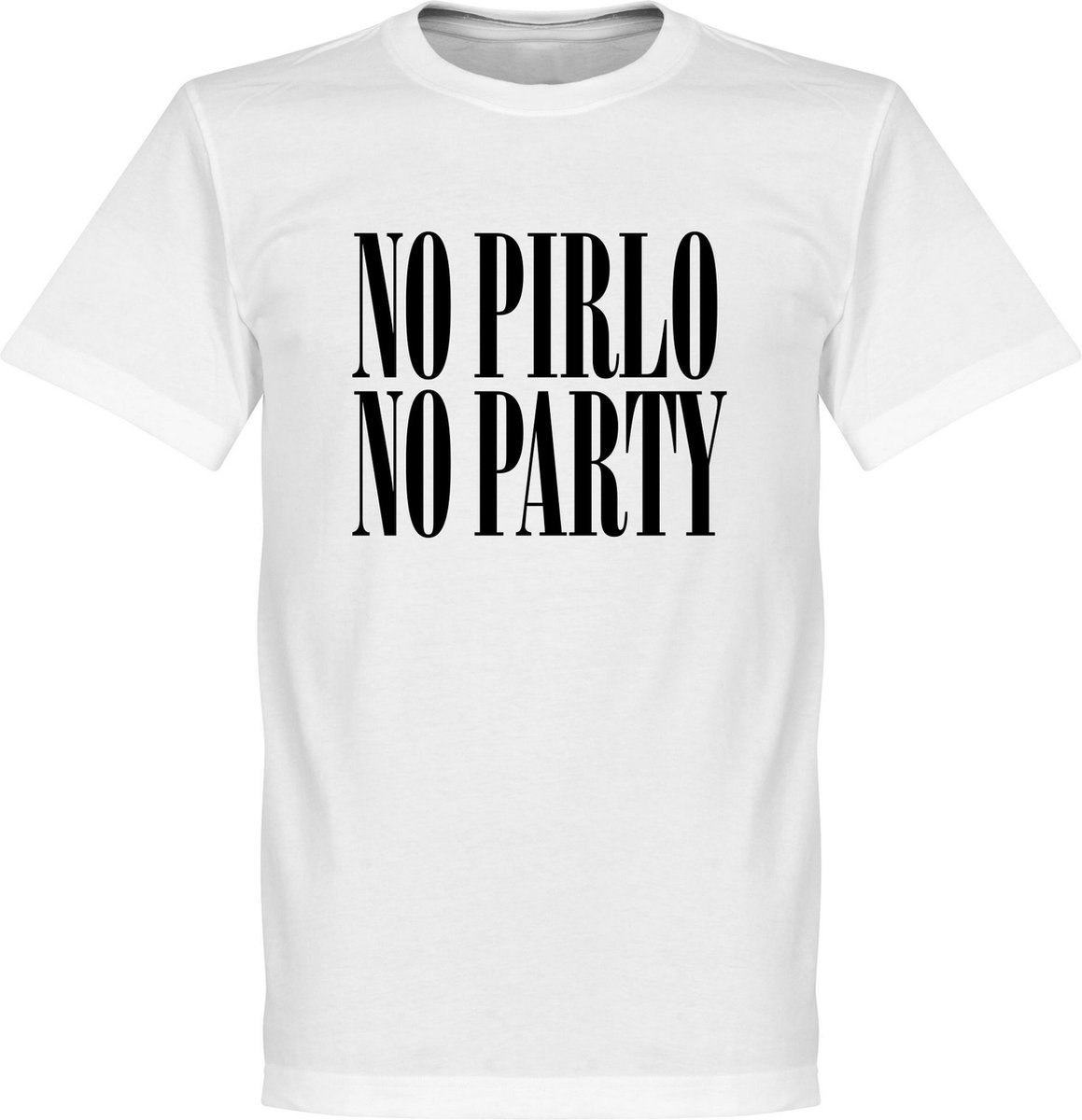 1159x1200-1043 No Pirlo No Party T-Shirt - KIDS - 104 - Afbeelding 1