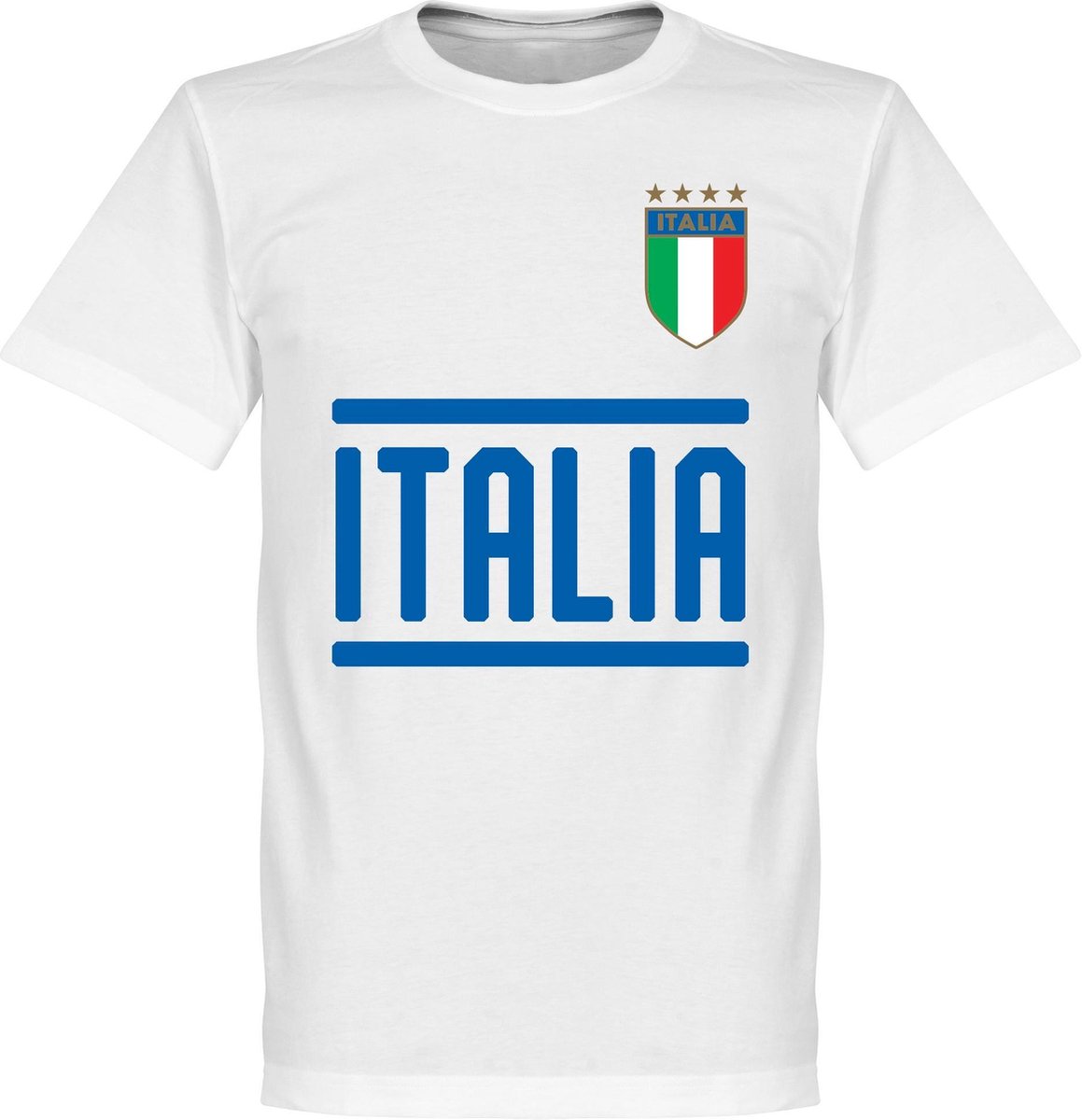 1159x1200-1090 Italië Team T-Shirt - Wit - XXL - Afbeelding 1