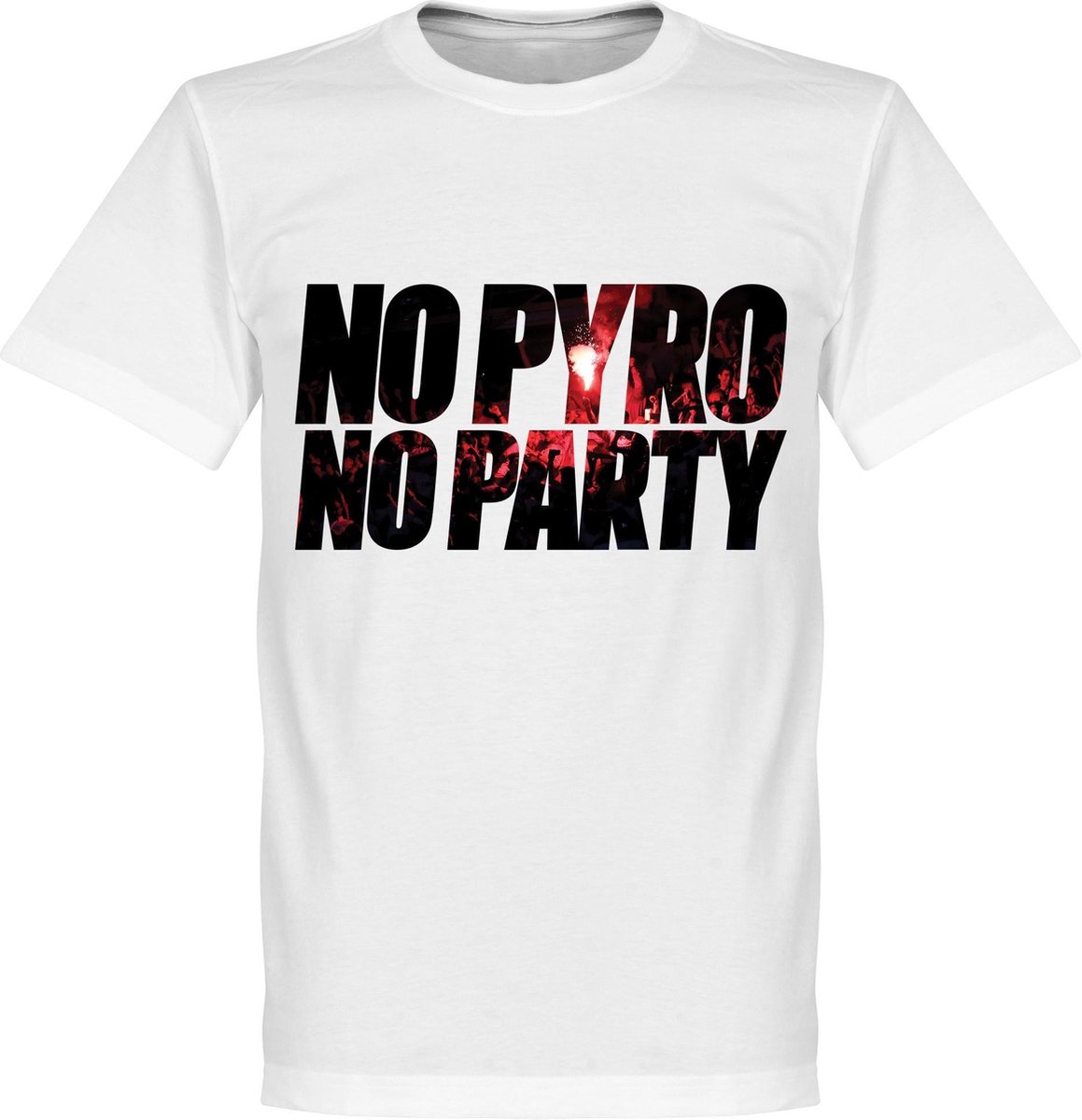 1159x1200-11 No Pyro No Party T-Shirt - XS - Afbeelding 1