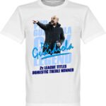Pep Guardiola Legend T-Shirt - Wit - XS
