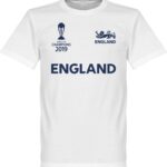 Engeland Cricket WK 2019 Winnaars T-shirt - Wit - 5XL