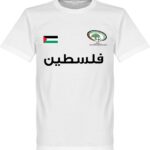 Palestina Football T-Shirt - Wit - S
