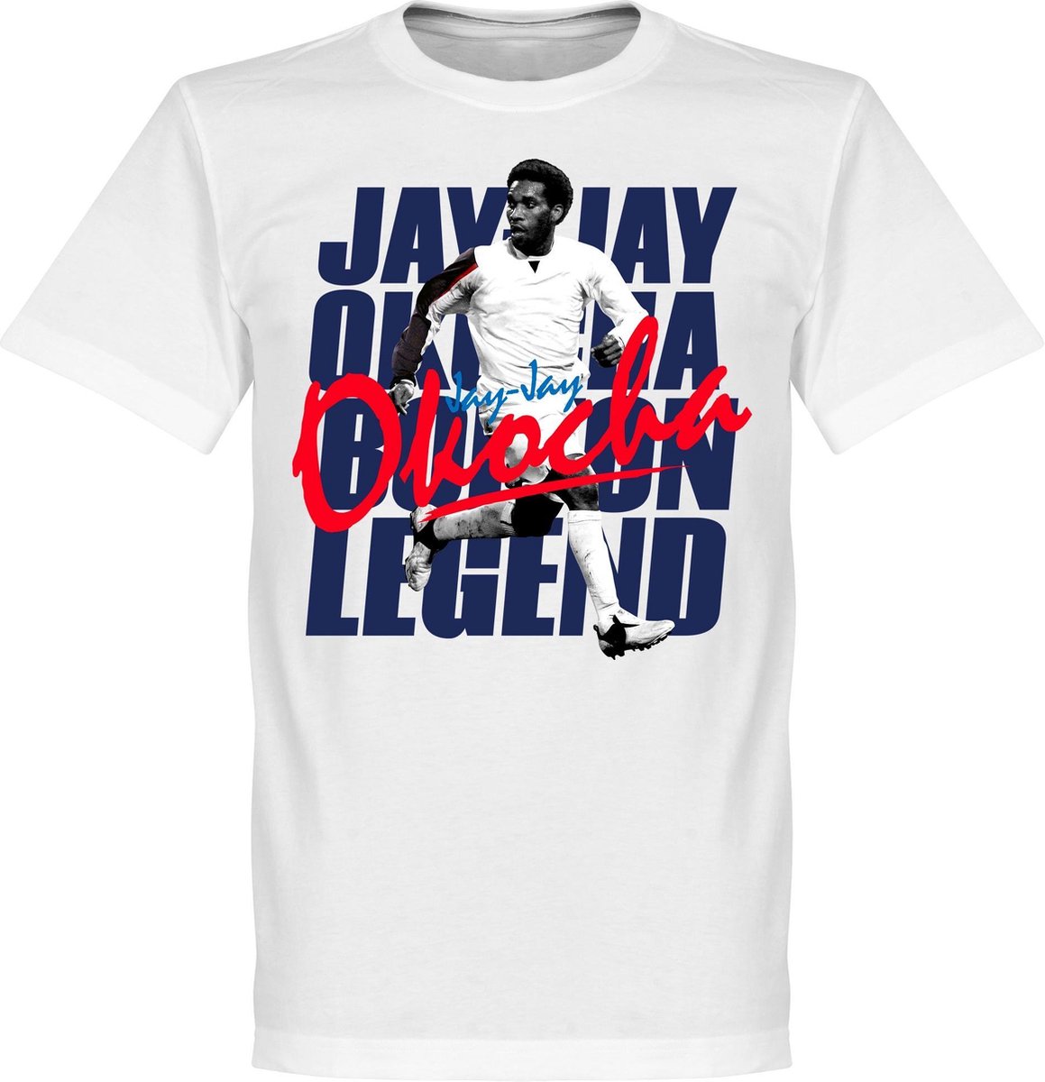 1159x1200-173 Jay Jay Okocha Legend T-Shirt - XXL - Afbeelding 1