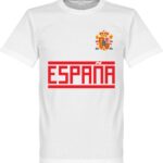 Spanje Team T-Shirt - Wit - L